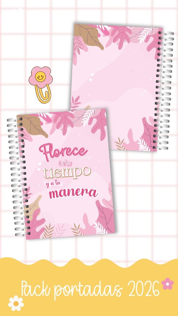 Producto - Portadas digitales - florece a tu tiempo