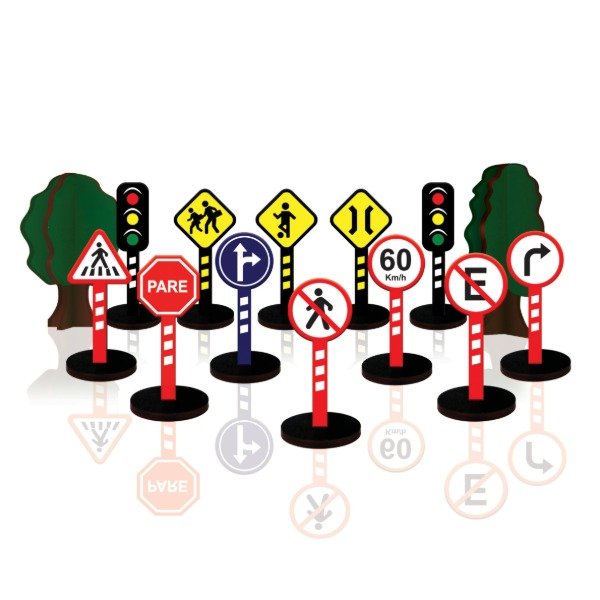 Producto - Set Señales Niños Jugando - Mis Calles