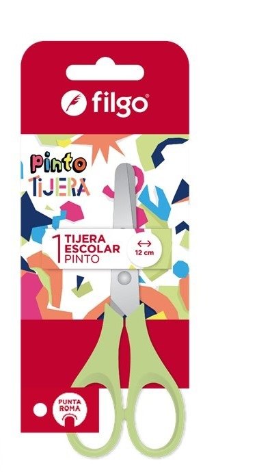 Producto - TIJERA FILGO ESCOLAR PINTO 13 cm
