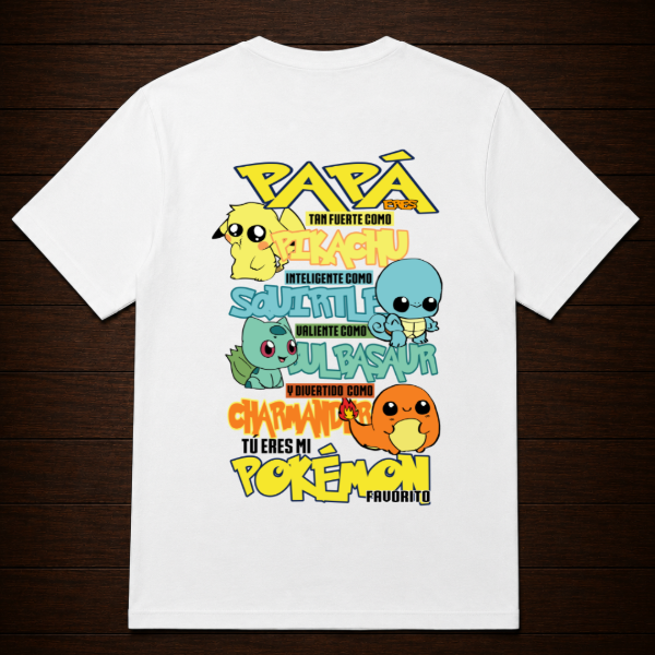 Producto - Remera - Pokemon (Dia del padre) - 3