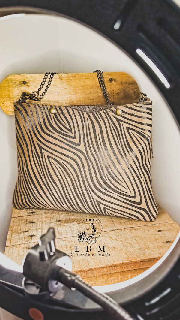 Producto - Cartera Cadena Print Visón