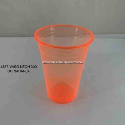Producto - Vaso Neon 300cc Color Naranja x25 Unidades