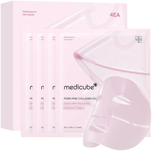 Producto - MEDICUBE PDRN Pink Collagen Mask Set x4