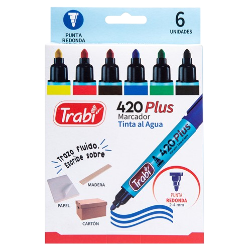 Producto - Marcador Color Marker 420 Surtidos x6
