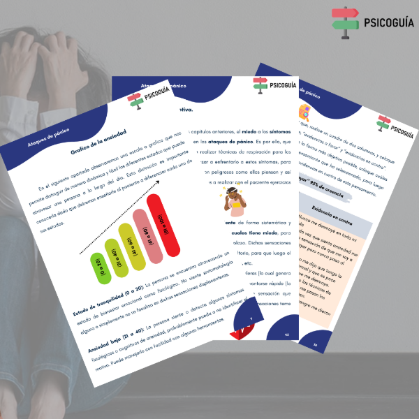 Producto - Ataques de pánico + Diario para el paciente - 1