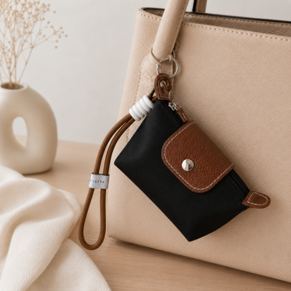 Producto - Mini Monedero Bag Charm Negro