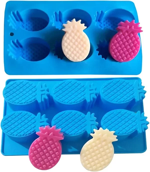 Producto - Molde silicona x6 ananás - 1