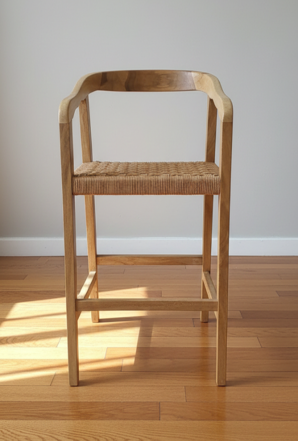 Producto - BANQUETA BALI PARAÍSO CON ASIENTO TEJIDO KRAFT