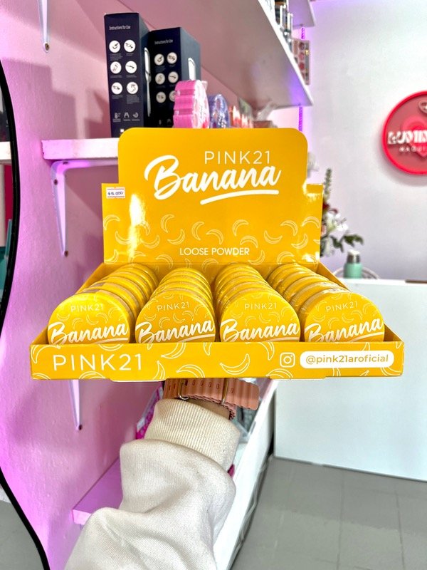 Producto - Polvo Traslúcido Banana - Pink 21