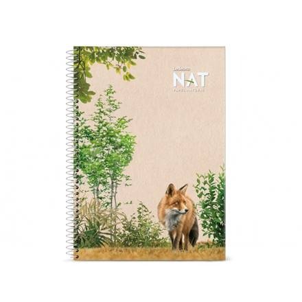 Producto - Cuaderno universitario NAT A4 ecológicos Cuadriculado