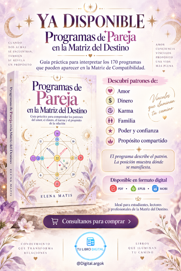 Producto - PROGRAMAS DE PAREJA EN LA MATRIZ DEL DESTINO