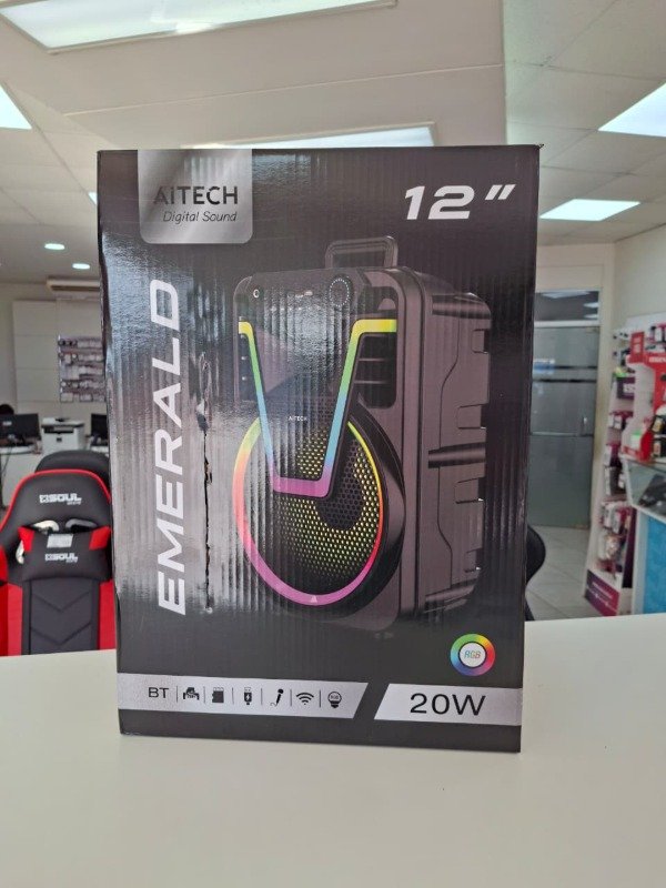Producto - Parlante Bluetooth 12" Emerald Aitech AISP040347N