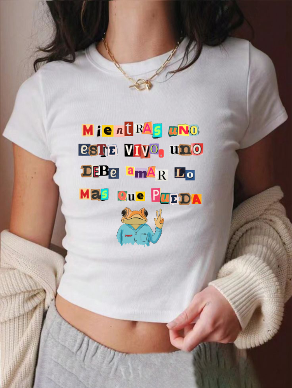 Baby tee Amor / Bad Bunny