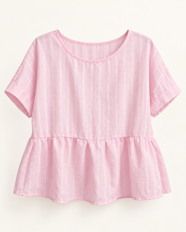 Producto - Blusa Rayada Abierta Atras - 7