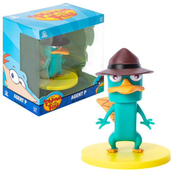 Producto - Disney Phineas And Ferb Mini Bobblehead Agent P