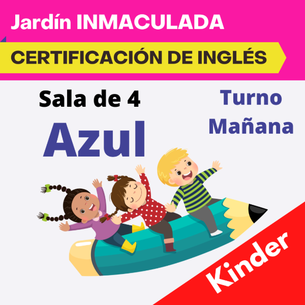Producto - JARDIN (sala de 4 - Azul TM)