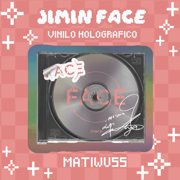 Producto - VINILO FACE JIMIN BTS