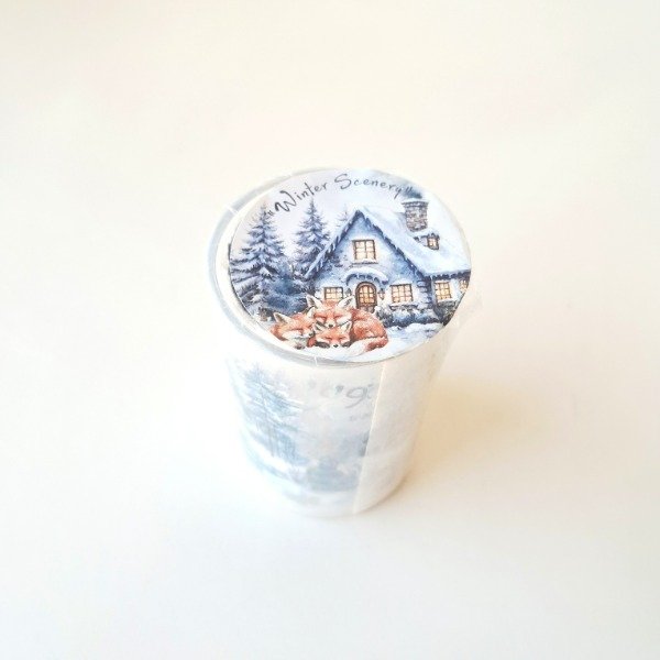 Producto - Cinta transparente 60 mm - When the Snow Falls