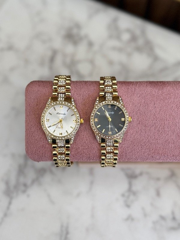 Producto - RELOJ VINTAGE MOD 15 DORADA