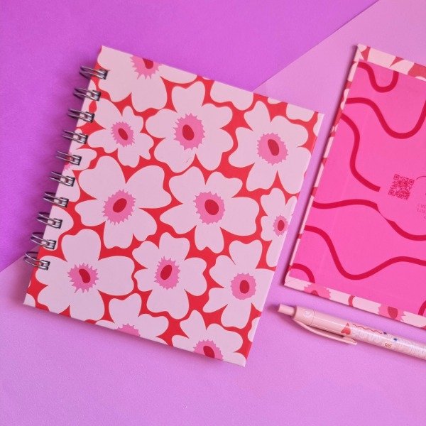 Producto - Libreta porta lapicera Florecer