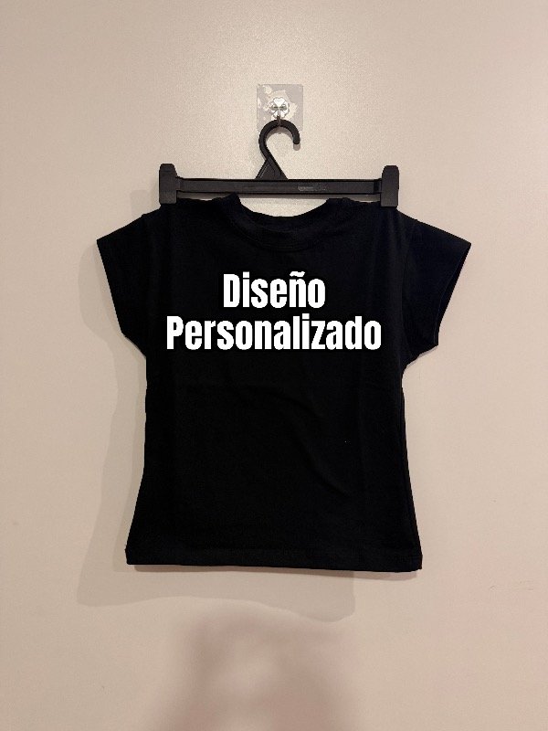 Producto - Remera babytee personalizada algodón