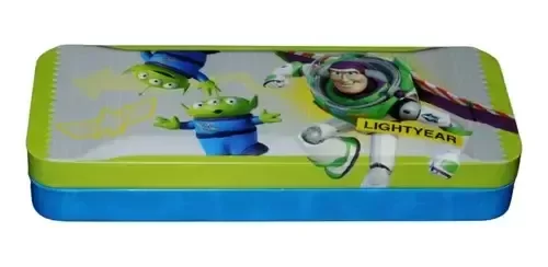 Producto - Toy Story Buzz Lightyear Canopla Cartuchera Metalica 2 Compartimentos