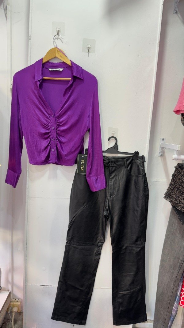 Producto - Pantalón Cuera FUDA New York Nuevo BLACK 28