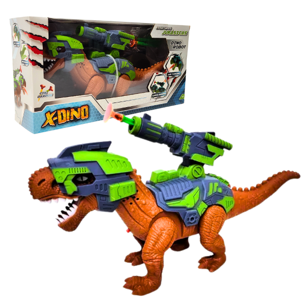Producto - DINOSAURIO Lanza Dardos (33cm)