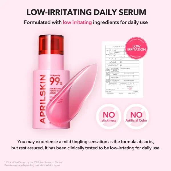 Producto - APRILSKIN Sérum TXA Niacinamide Toning Shot 99 30ml - 3