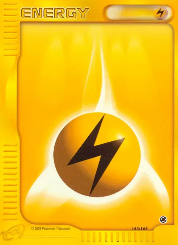 Producto - Lightning Energy 163/165 Expedition: Base Set