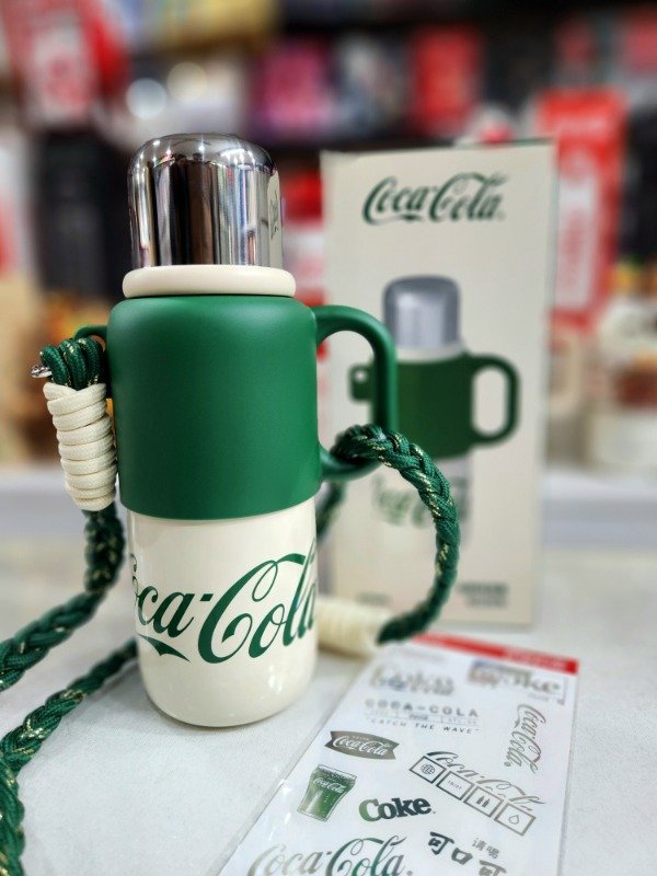 Producto - Termo Coca-Cola 970 ml. verde/blanco