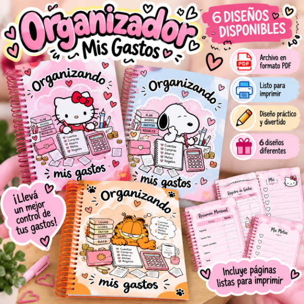 Producto - ORGANIZADOR DE GASTOS
