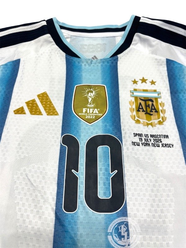 Producto - Argentina Local Versión Jugador - Final 2026 vs España 10 Messi - 2