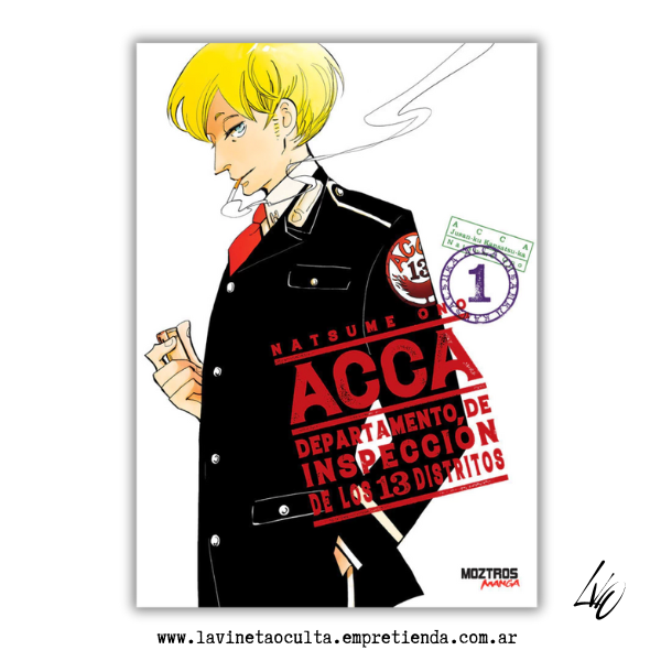 Producto - ACCA DEPARTAMENTO DE INSPECCIÓN DE LOS 13 DISTRITOS VOL. 1 - Natsume Ono