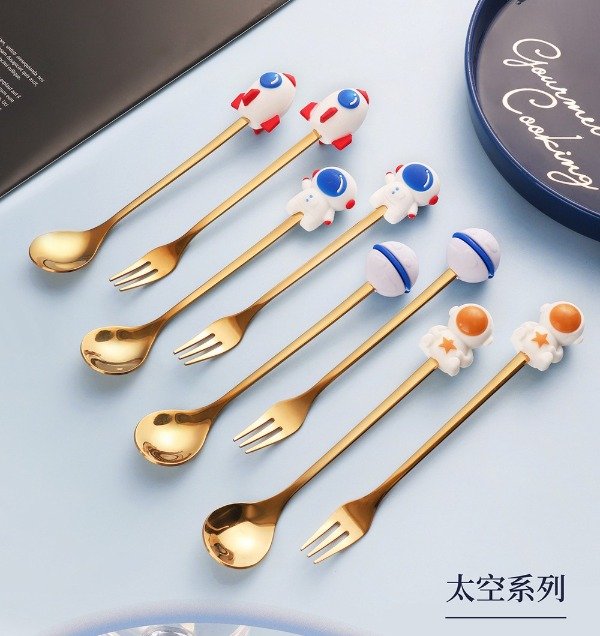 Producto - Set de Utensilios Espaciales (2 unidades)