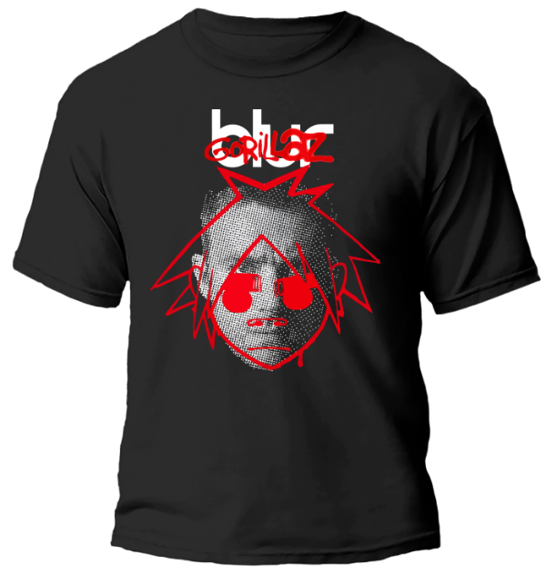 Producto - Remera Gorillaz Banda - TALLE XL