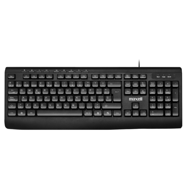 Producto - Teclado maxell con cable KB100