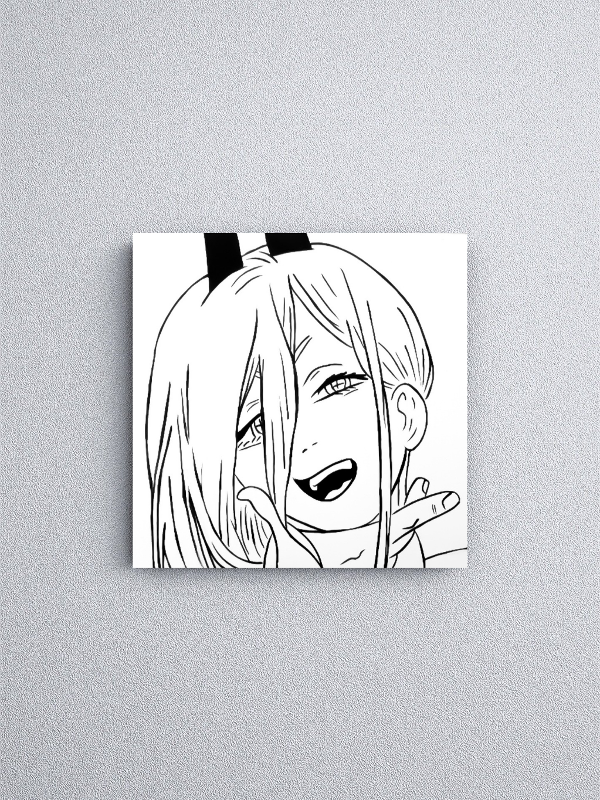 Producto - Cuadro Power  - Chainsaw man - 12x12