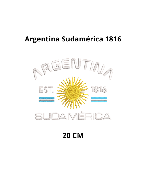 Producto - Argentina Sudamérica 1816 x20cm