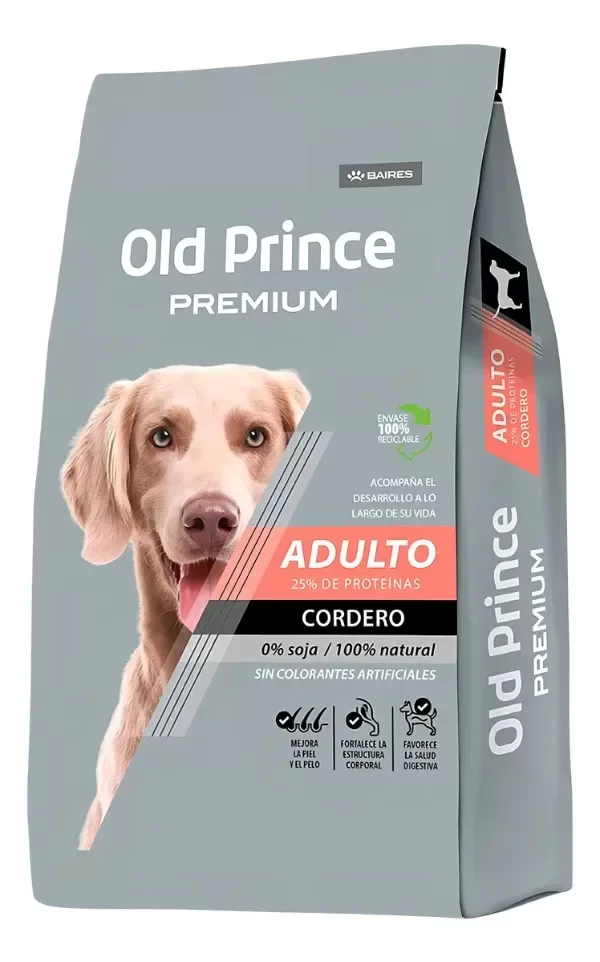 Producto - OLD PRINCE PREMIUM CORDERO Y ARROZ ADULTO 15 KG