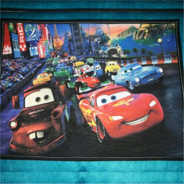 Producto - Pizarras de Tela (2 en 1) Cars