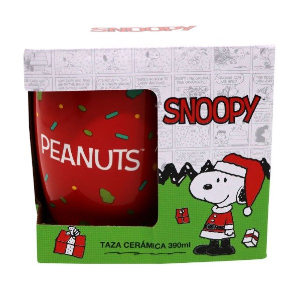 Producto - Taza Navideña De Snoopy Oficial