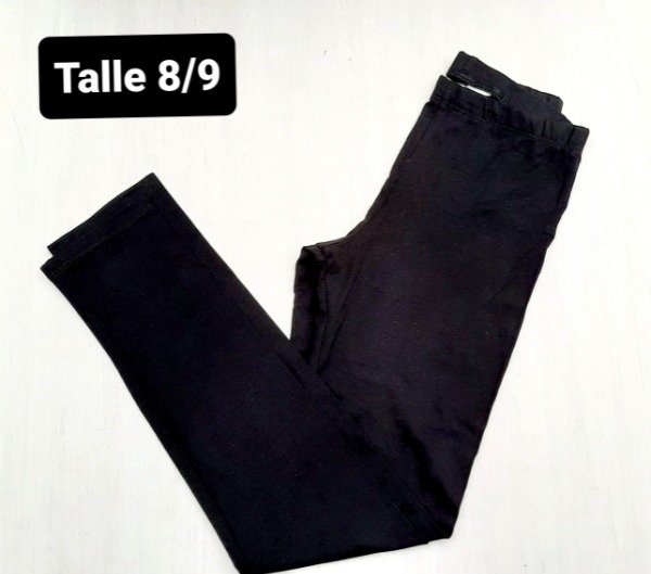 Calza HyM talle 8/9  negra