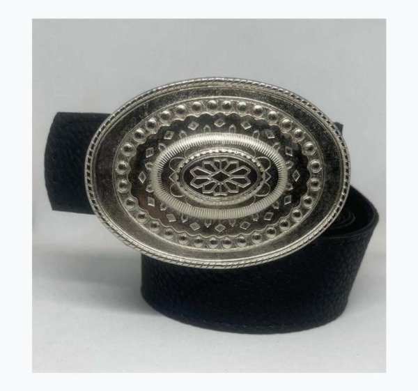 Producto - Cinto chapón plateado