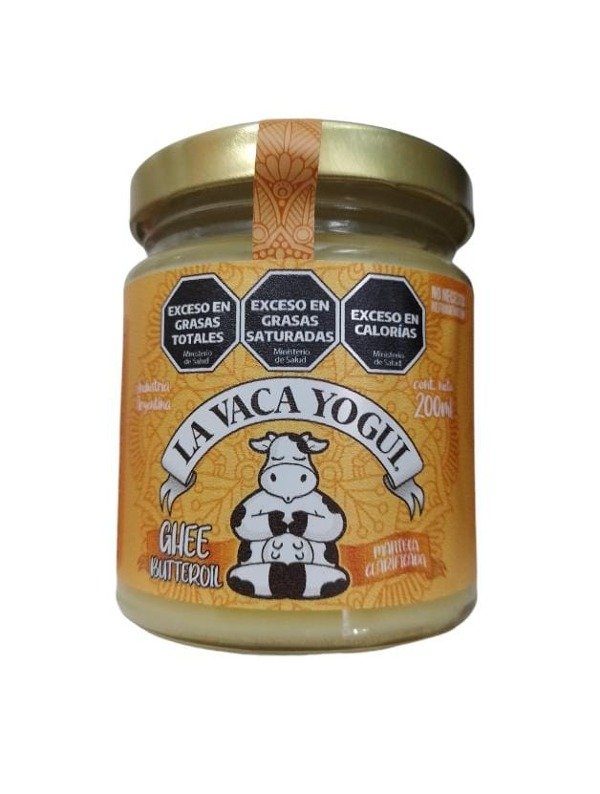 Producto - Manteca clarificada - GHEE - La Vaca Yogui x200ml