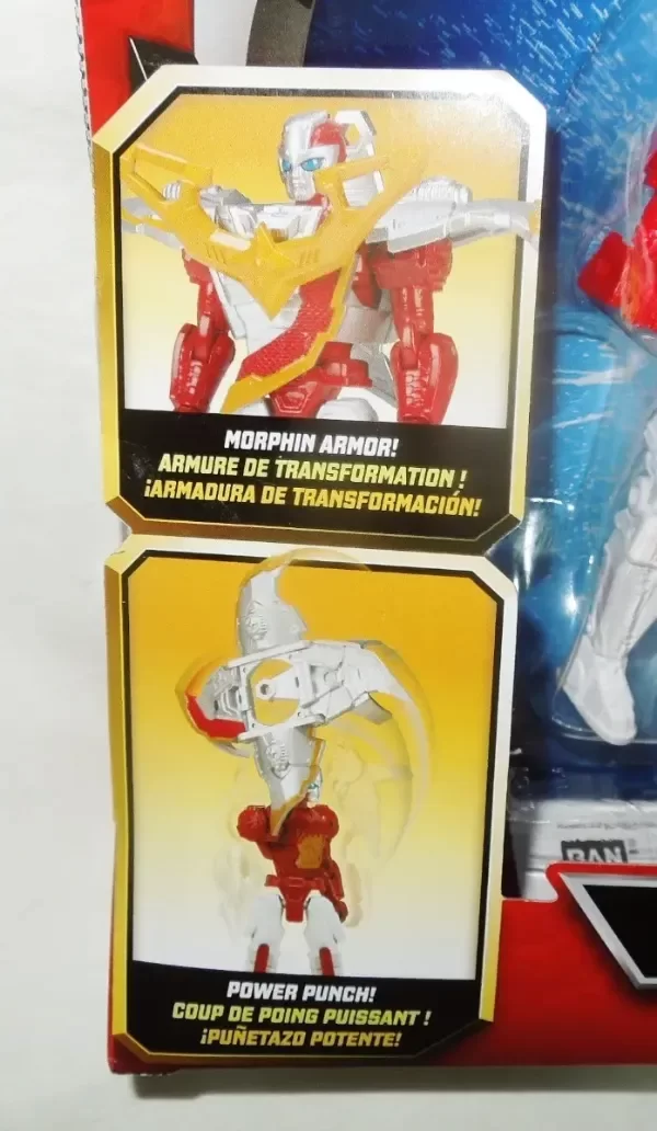 Producto - Power Rangers Ninja Steel Armored Robo Red Zord Alto 13 cm - 6