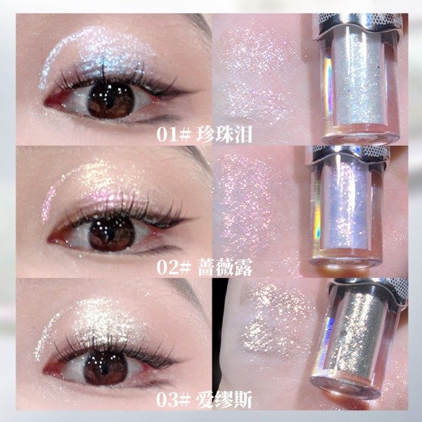Producto - Sombra glitter con aplicador Novo x3u