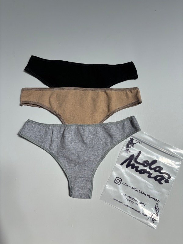 Producto - PACK X3 LESS BÁSICAS ALG ART300 C1 - 0