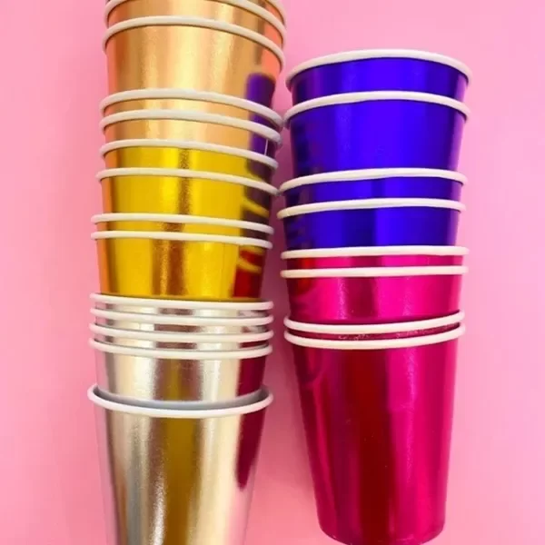 Producto - VASOS METALIZADOS X 10 UNIDADES