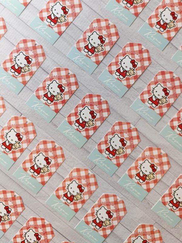 Producto - Tag Cumpleaños [Modelo Hello Kitty] - 6